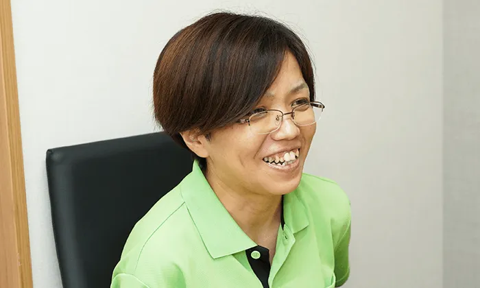 スタッフインタビュー 北野恵美子